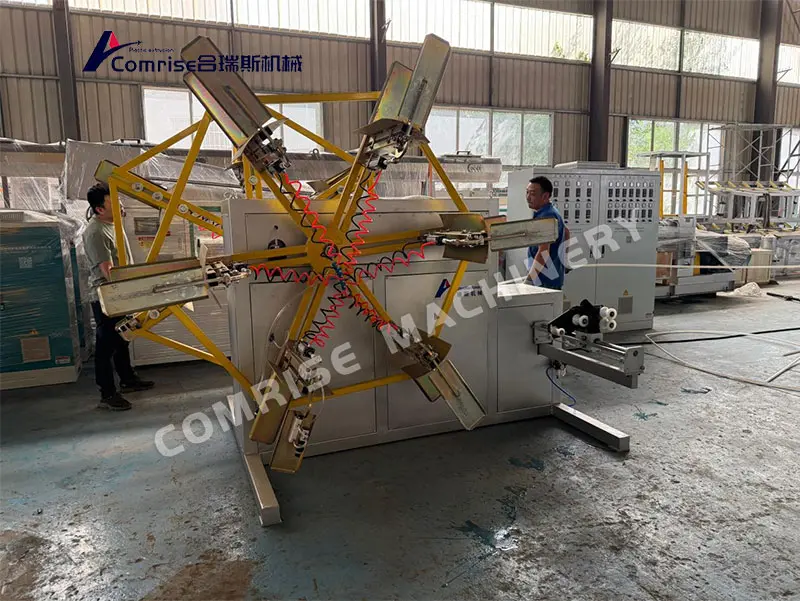Pengujian Mesin Pipa HDPE 1/2inch-2inch Berjalan, Pelanggan Puas Pengujian Mesin Pipa HDPE 1/2inch-2inch Berjalan, Pelanggan Puas